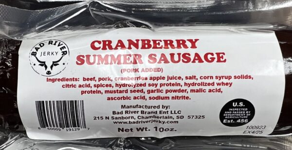 Bad River Beef Summer Sausages (Asst flavors) - Image 4