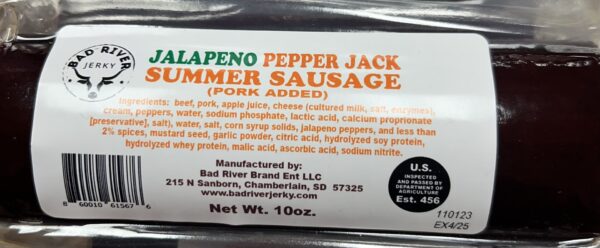 Bad River Beef Summer Sausages (Asst flavors) - Image 2